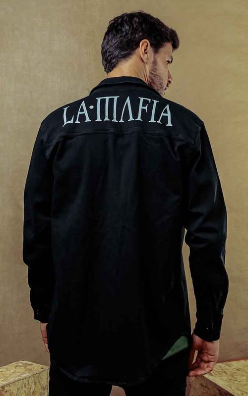 Camisa Noir La Mafia Preta