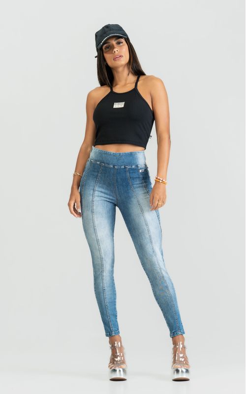 Cropped canelado must have